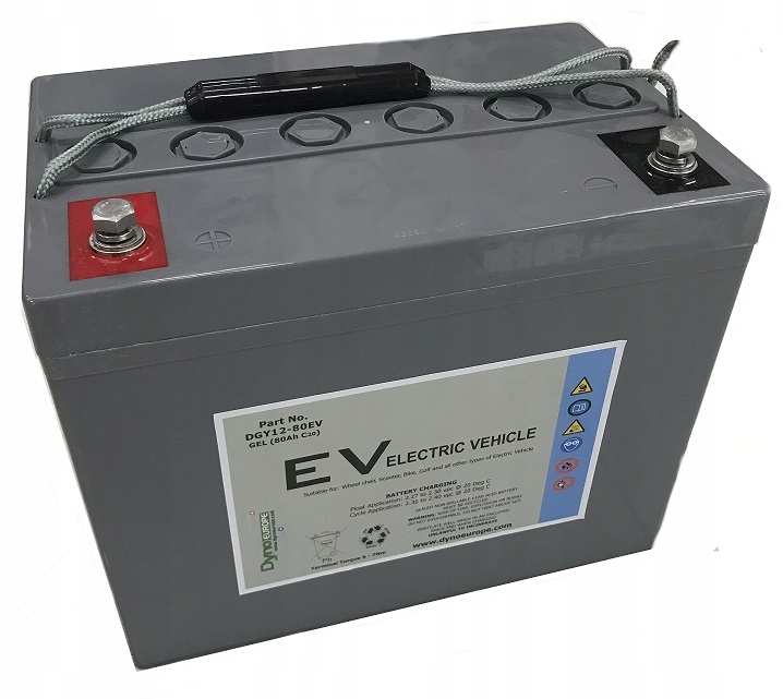 AGM 12V 80 Ah mover akku