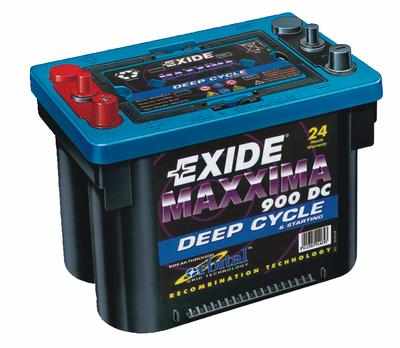 Exide Maxxima akkumultor